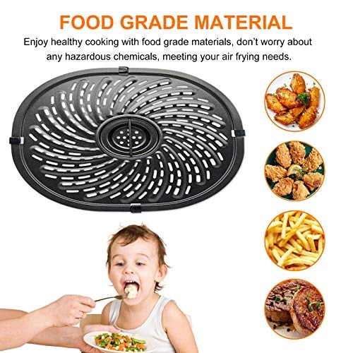Air Fryer Grill Pan - Stainless Steel