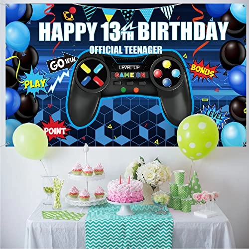 Happy Birthday Backdrop Banner - Birthday