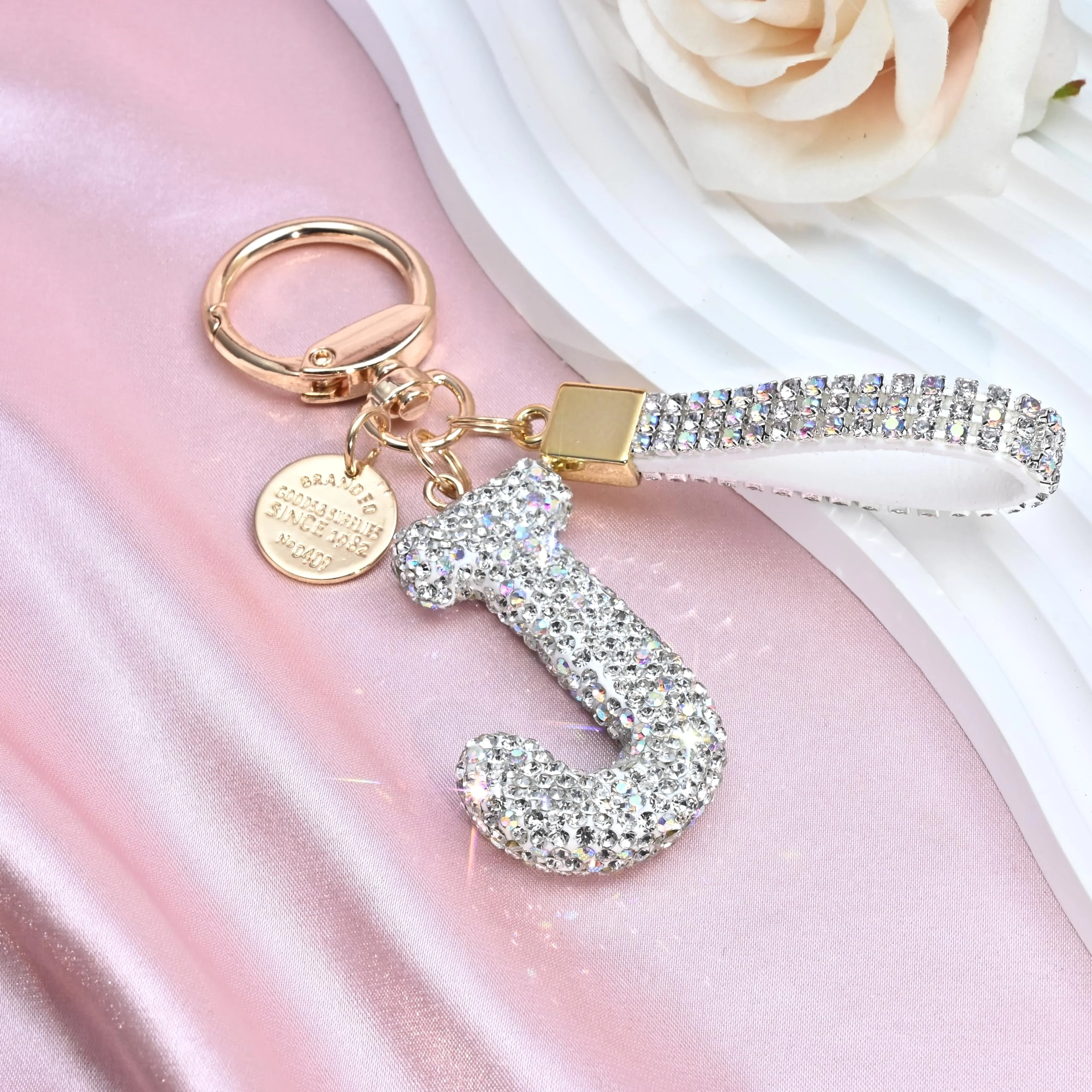 Initial Letter Keychain - Letter