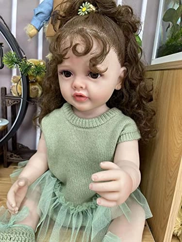 Reborn Baby Doll - 22 Inch 55cm Silicone Girl Ages 3+