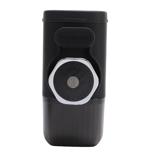 Small Portable Coffee Machine - 100 ml coffee capsules and ground coffee