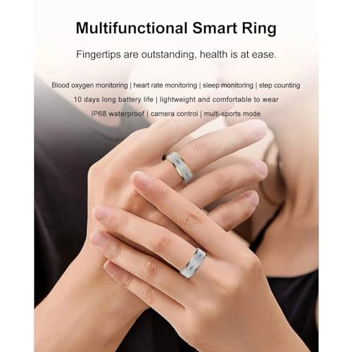 Smart Ring - IP68 Waterproof 18 Milliamp Hours