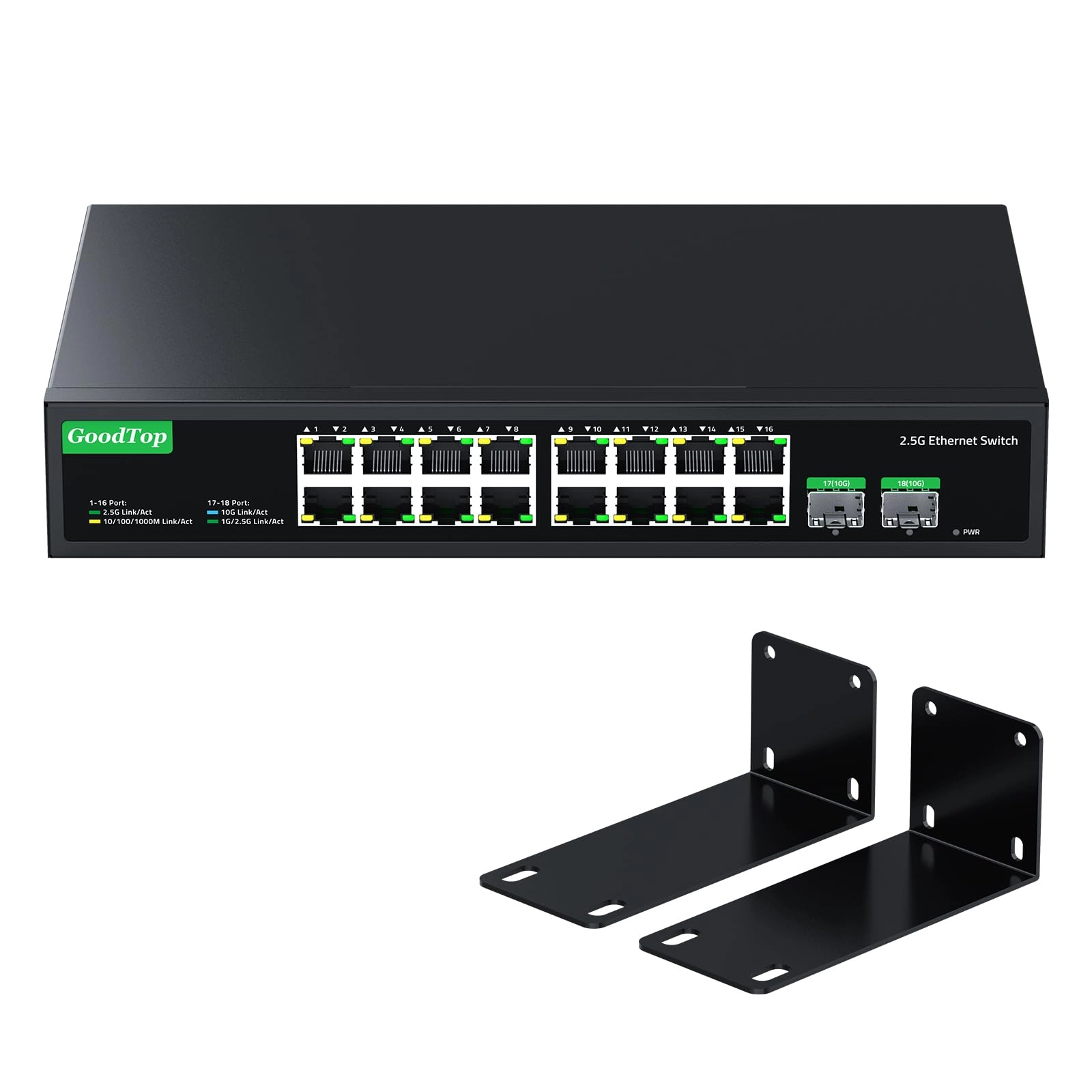 Shenzhen GuangyangTianji Communication Technology Co., Ltd. GT-SWTG162 16-ports