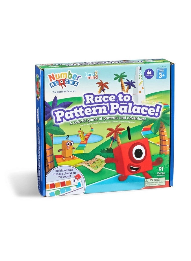 hand2mind Numberblocks Race to Pattern Palace - 3-5