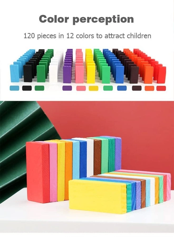 Wooden Building Blocks - 120pcs