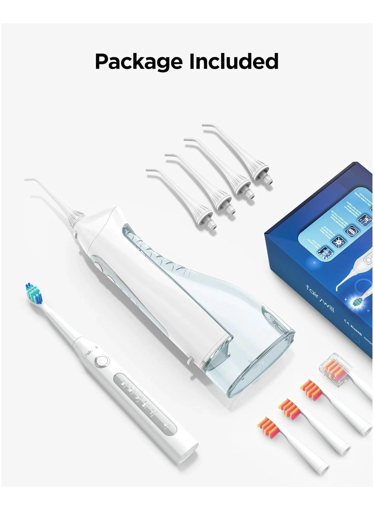 507 - Electric Toothbrush + 5020E - 300ML Oral Irrigator