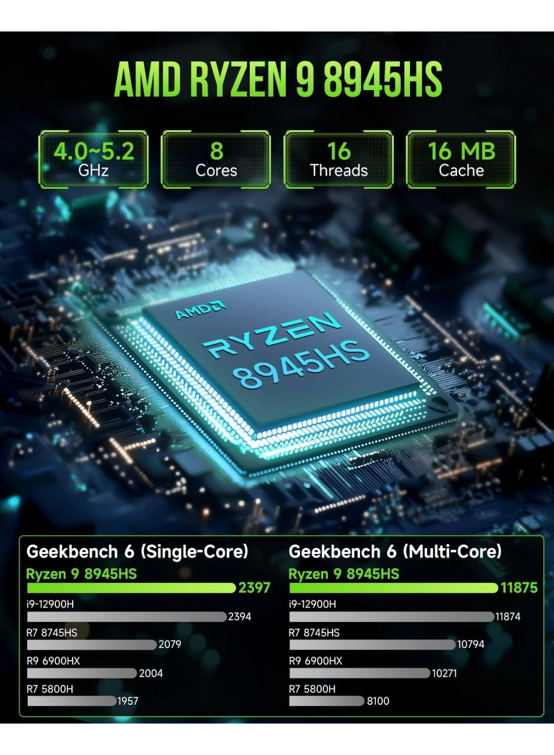 K11 - 32GB 1TB AMD Ryzen 9 8945HS
