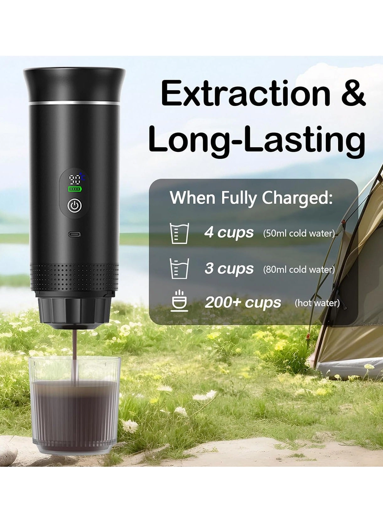 3-in-1 Espresso Machine - 1.7oz ground coffee NS & DG capsules