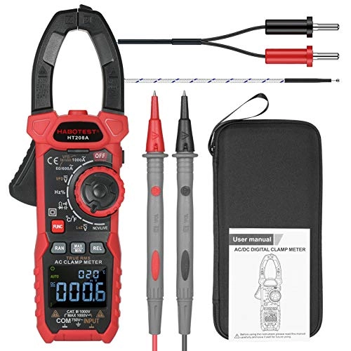 AC/DC Digital Clamp Meter - CAT III 1000V 40mm