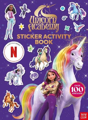 Unicorn Academy Activity Sticker Book A Netflix Series 100 pcs
