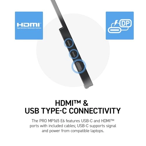 PRO MP165 E6 - 15.6 inch 1920x1080 pixels