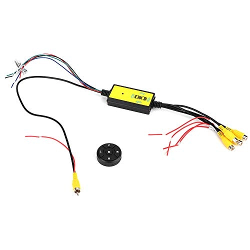 Car Video Switch - Panoramic 360 4 Inputs 1 Video Output