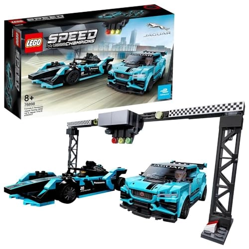Speed Champions Formula E Panasonic Jaguar Racing Gen2 + Jaguar I-PACE eTROPHY