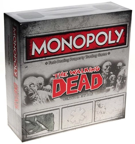 USAopoly Monopoly: The Walking Dead Survival Edition