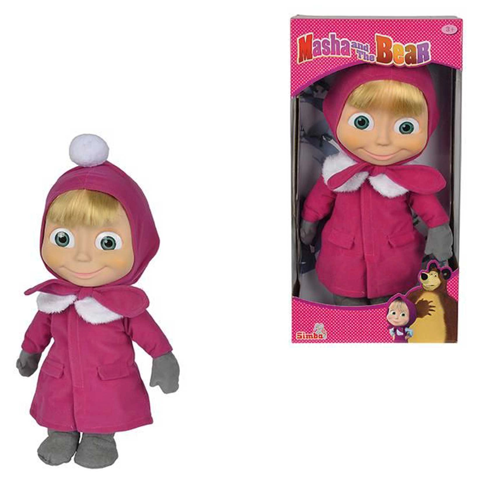 Simba Masha Soft Bodied Doll - 40cm Pink