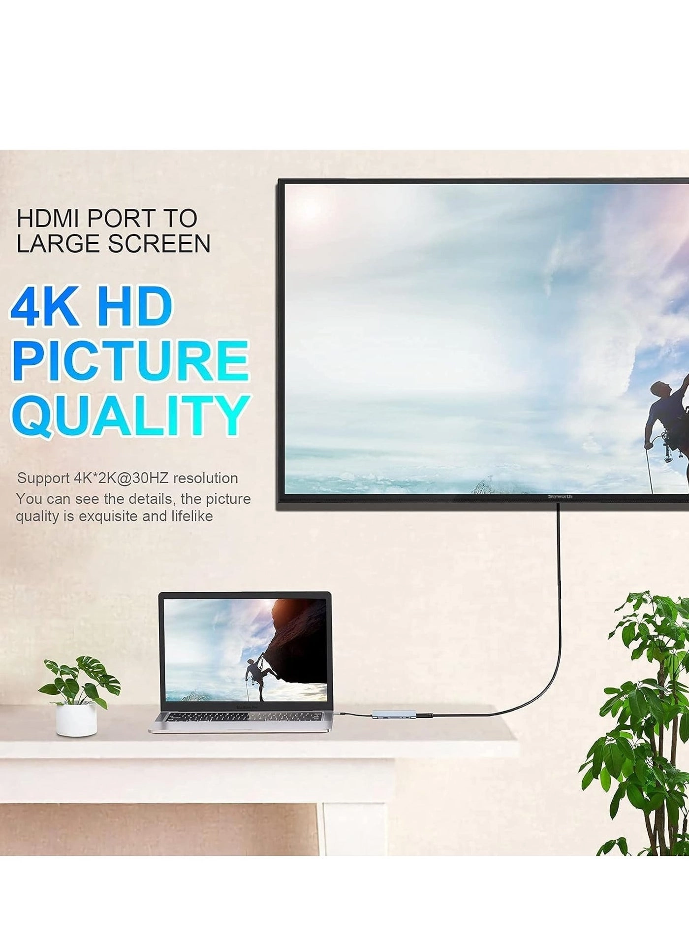 12-in-1 USB C Hub Docking Station