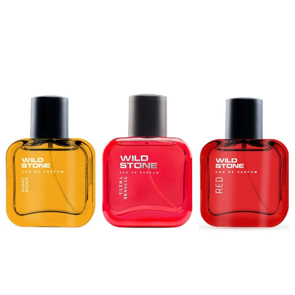 Mcnroe Consumer Products Pvt. Ltd. Night Rider - Eau de Parfum 30ml + Red - Eau de Parfum 30ml + Ultra Sensual - Eau de Parfum 30ml