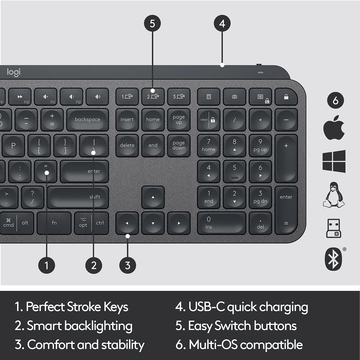 MX Keys Advanced - ES Wireless