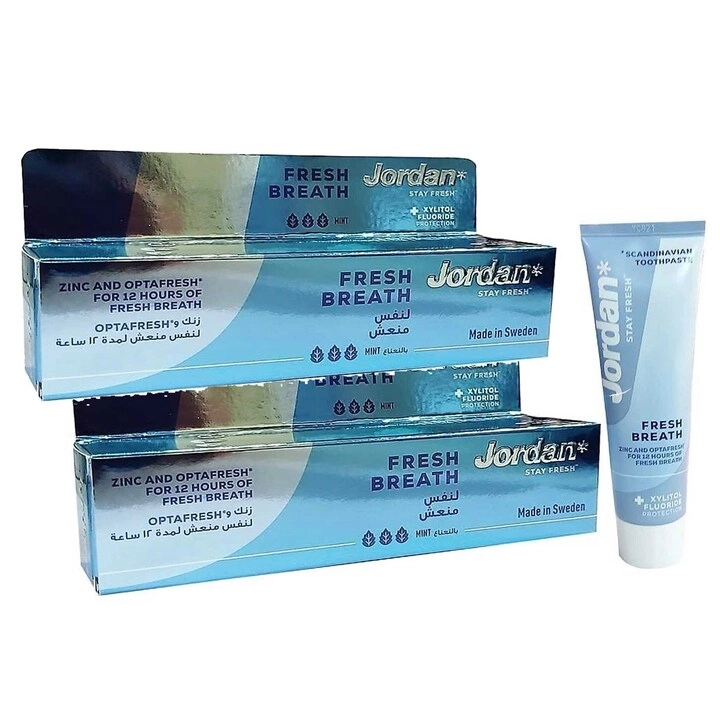 Jordan Fresh Breath Mint Toothpaste 75ml