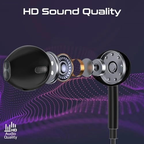 Ergonomic In-Ear USB-C Wired Mono Earphone