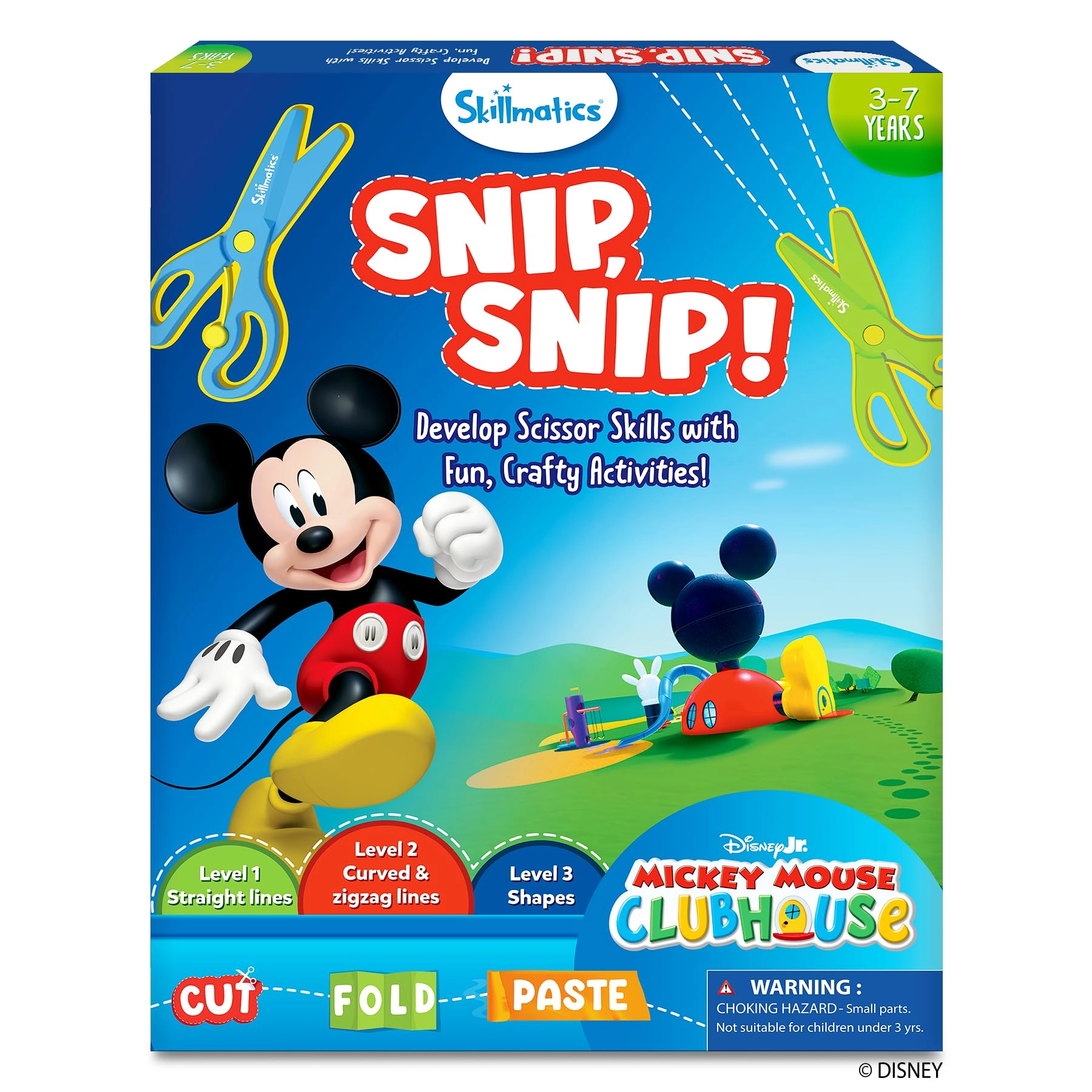 Grasper Global Inc. Snip Snip Mickey Mouse Clubhouse - 3-7