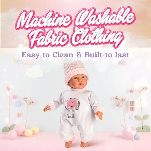 Cuquita Baby Doll - 30 cm Vinyl Blue Eyes Ages 3+