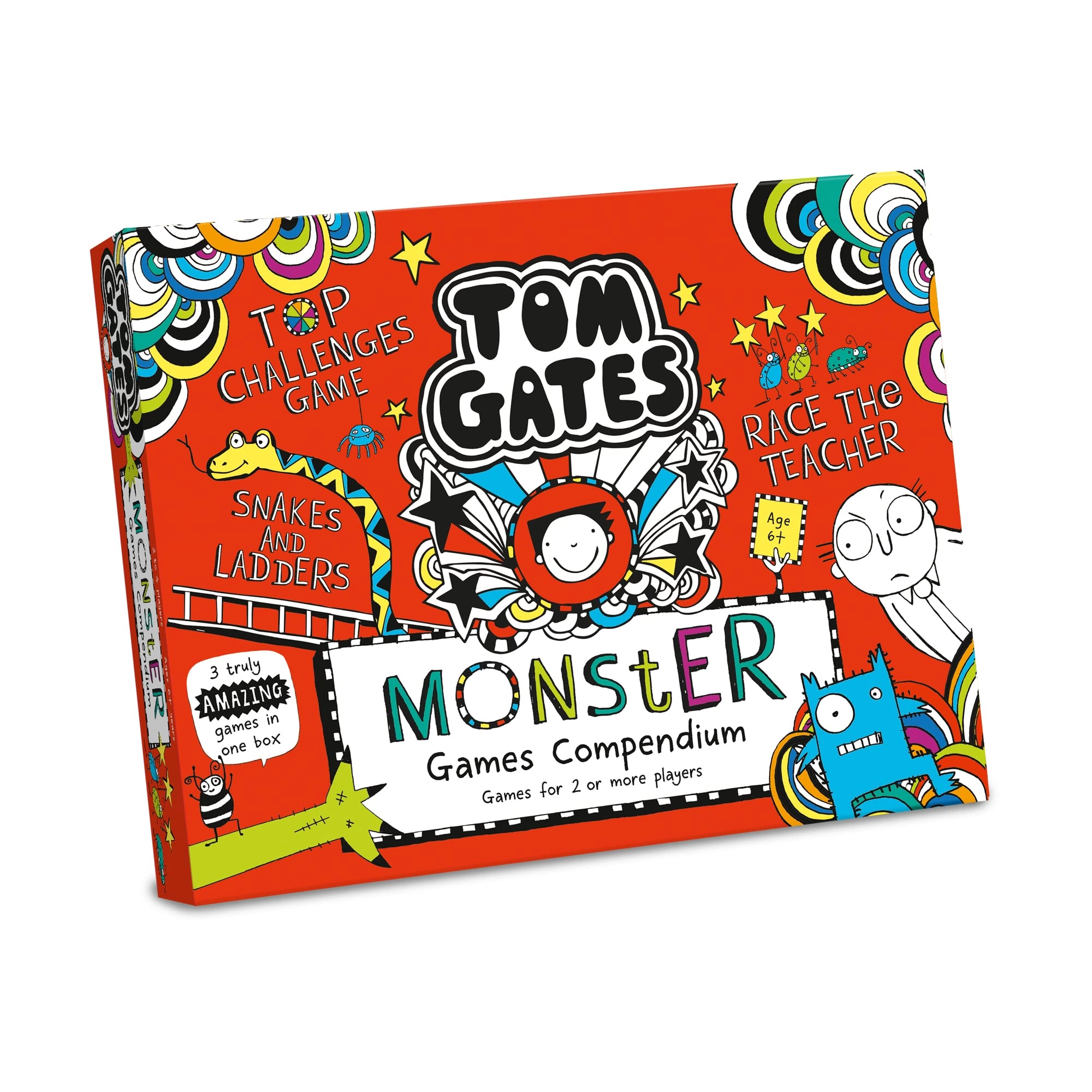 University Games Tom Gates Monster Compendium - 3-in-1