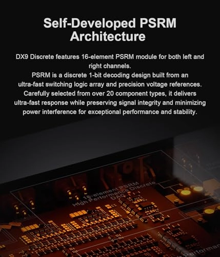 DX9 Discrete - Fully Balanced 1-Bit LDAC Bluetooth 5.1