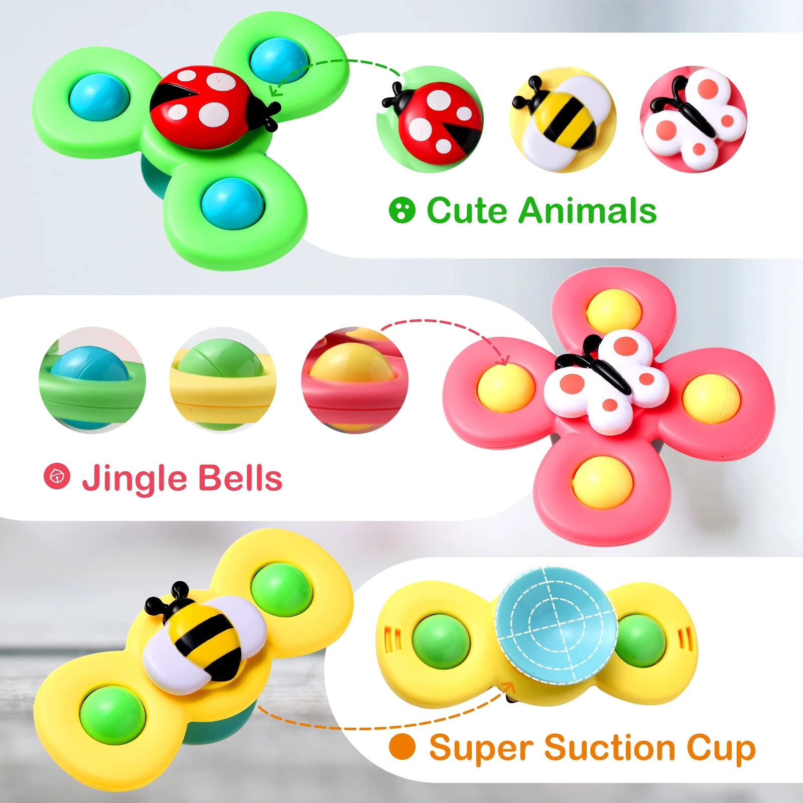 Suction Cup Spinner Toy - 18 month(s)
