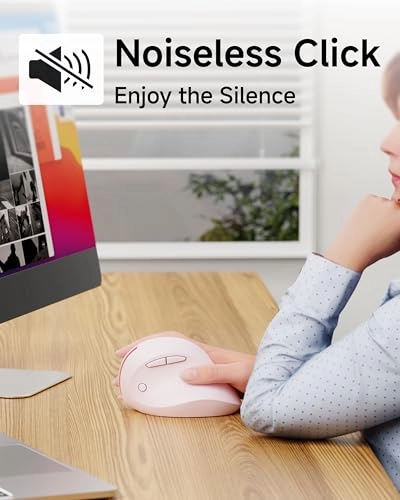 Q7 Vertical Ergonomic Mouse - 2.4G Bluetooth