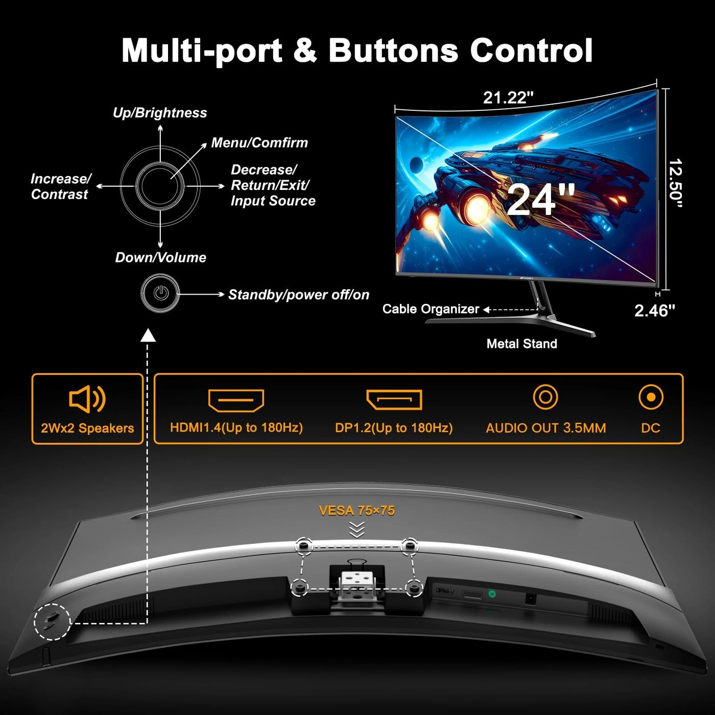 ES-G24C1 - ES-G24C1-US 24 Inch FHD 1080P