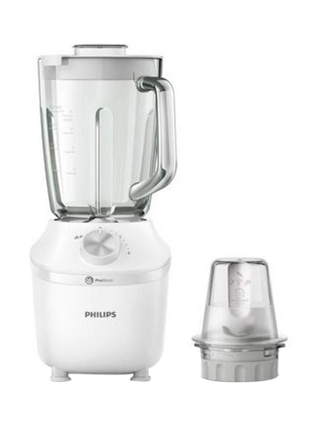 3000 Series Blender - White Glass Knob Control