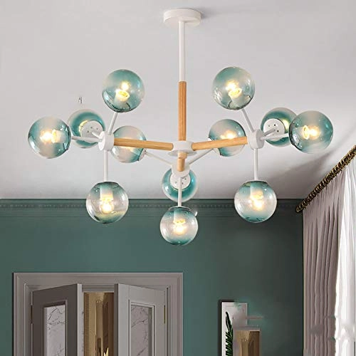 Magic Bean Molecule Chandelier