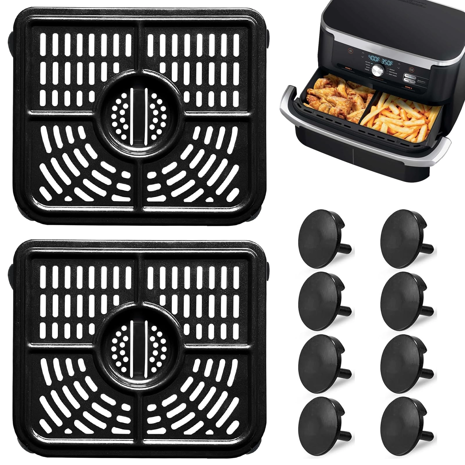Ninja Air Fryer Crisper Plate - 2PCS