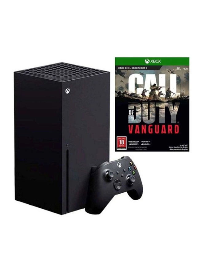Microsoft Xbox Series X + Controller + Call of Duty: Vanguard - XB1