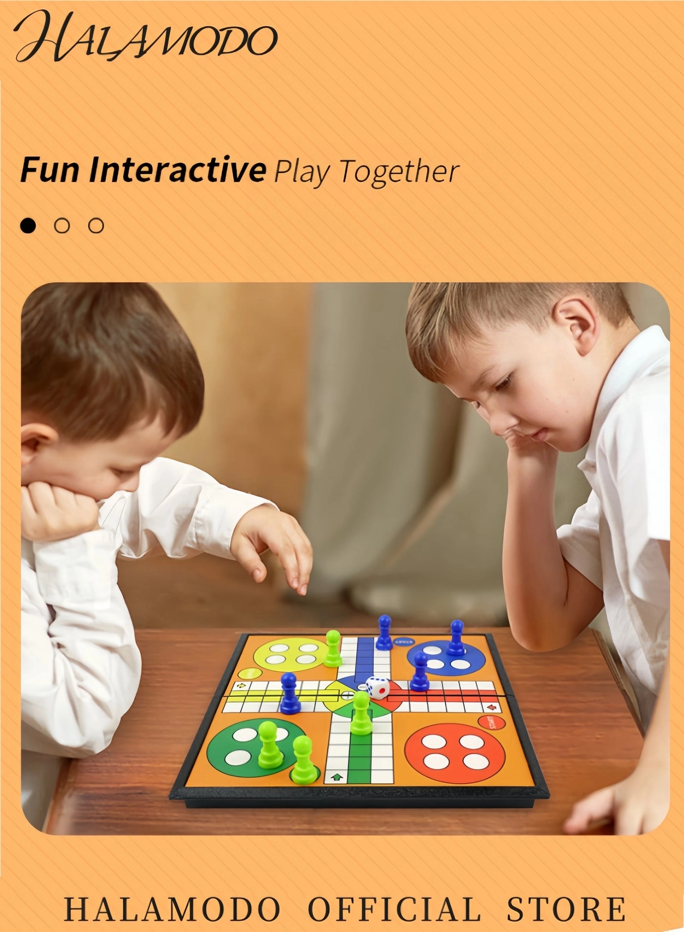 Game with Folding Board - Multicolor