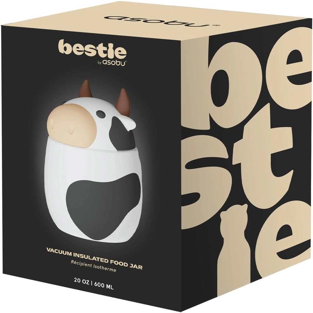 Asobu Cow Bestie Foodie Travel Mug - 600ml