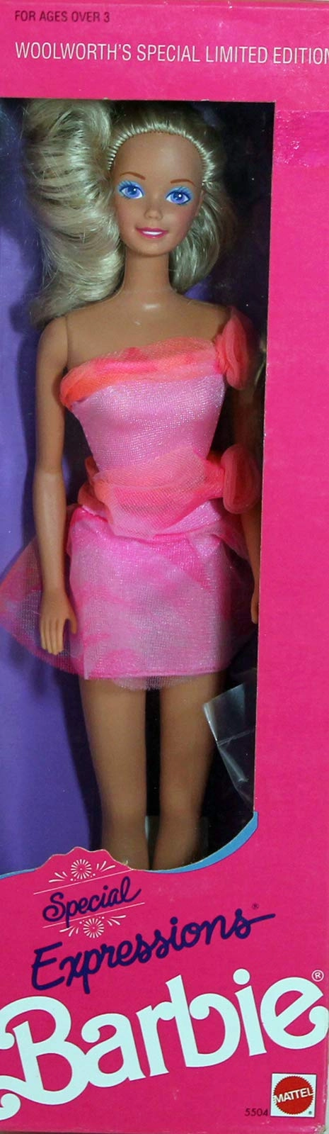 Barbie Special Expressions - Woolworths Special Edition Multi-colored Ages 36+