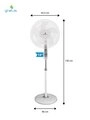 GRSF20122HAHC - PEDESTAL 16 INCH