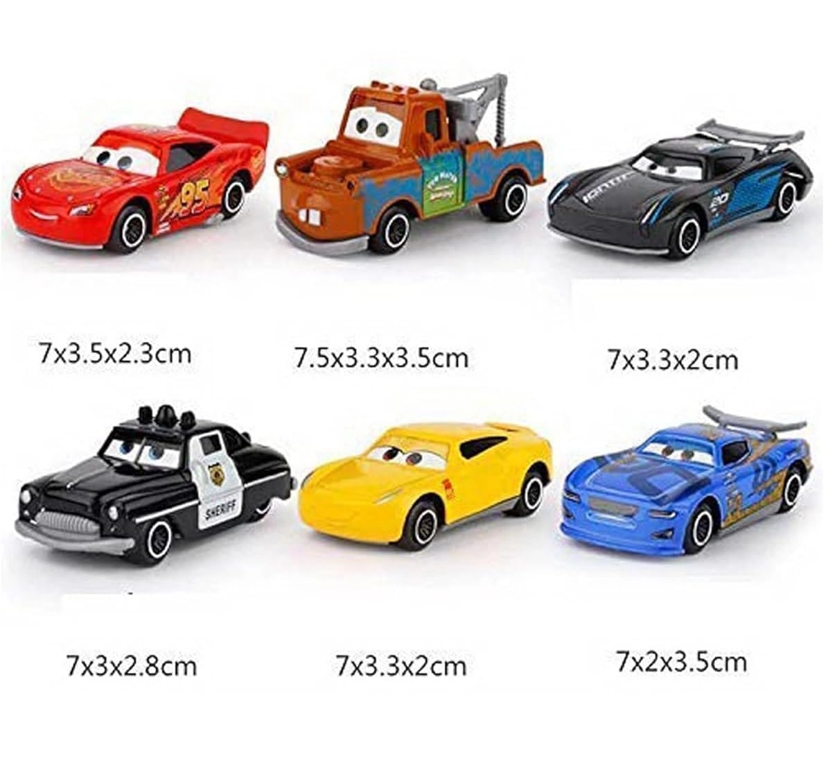 Vintage Car Set - 6 pcs