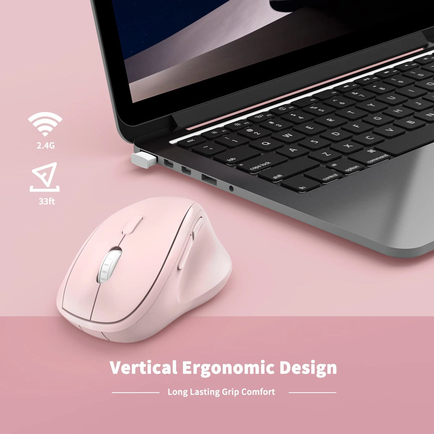 Ergonomic Vertical Mouse - USB
