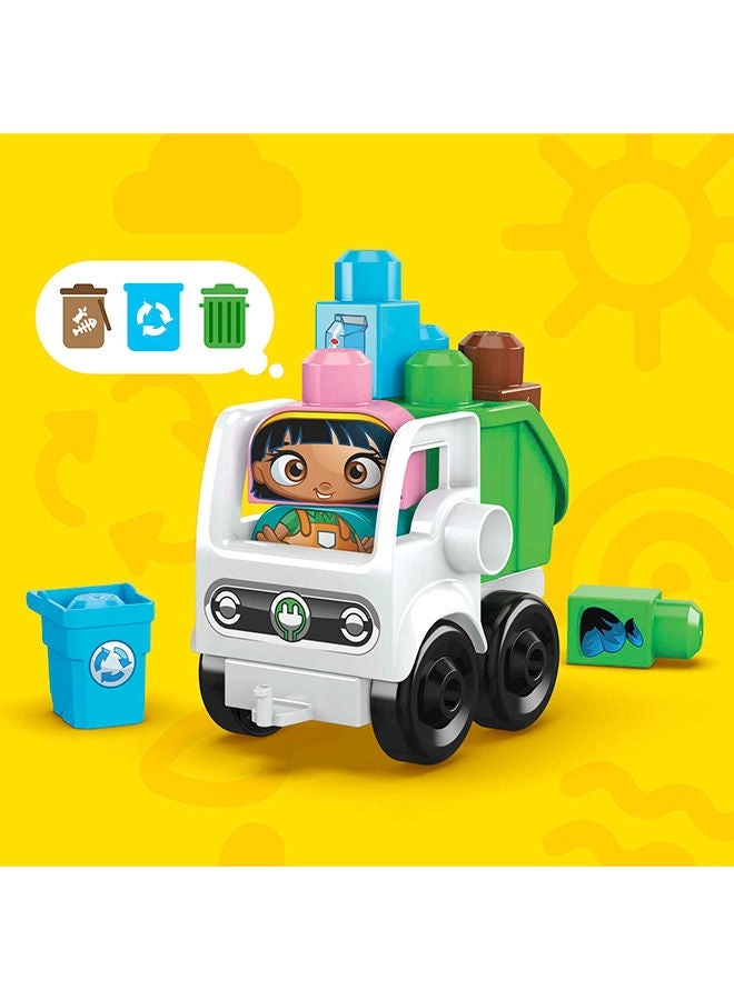 Green Town Sort And Recycle Squad Building Set - 18 pcs