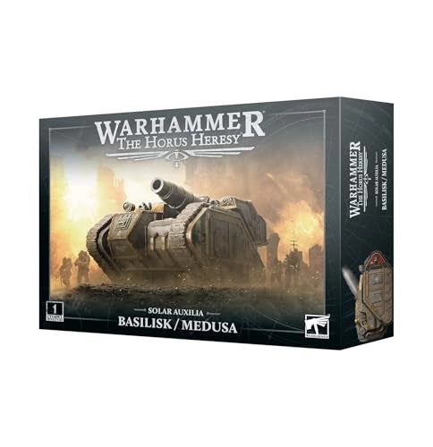 Games Workshop Warhammer Horus Heresy Solar Auxilia Basilisk Medusa