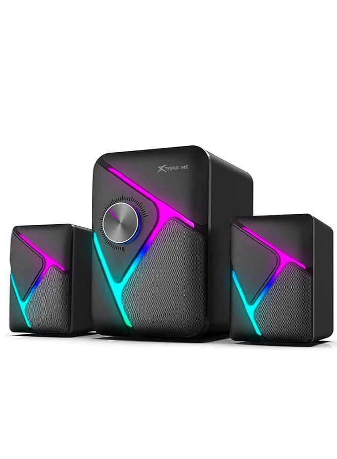 SK-610 - 2.1 RGB Backlight Stereo Sound