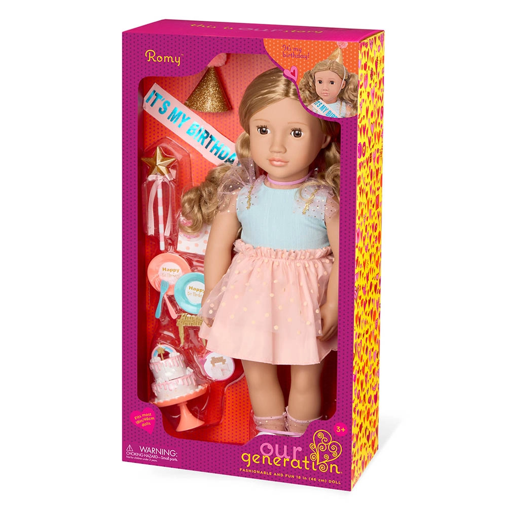 Romy Doll Playset - 18-inch Ages 3+