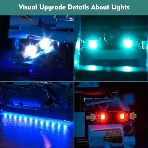 Light kit for LEGO Chevrolet Corvette Stingray 42217 - RC Version LED Lighting
