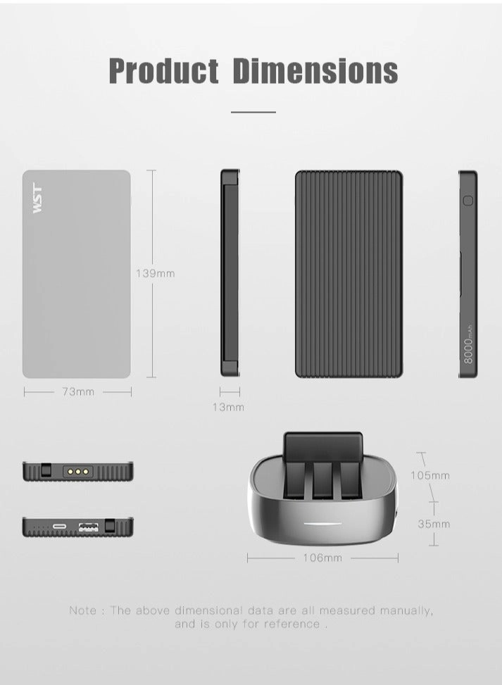 WP931B3 - 8000 mAh 20 W
