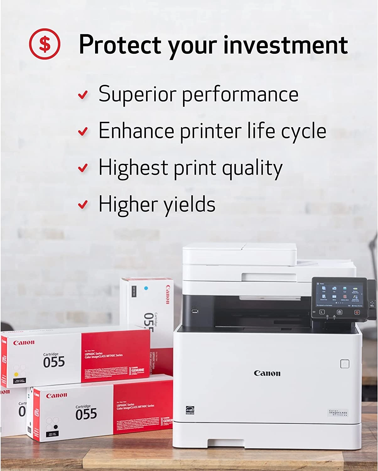 055 Toner Cartridge - Cyan