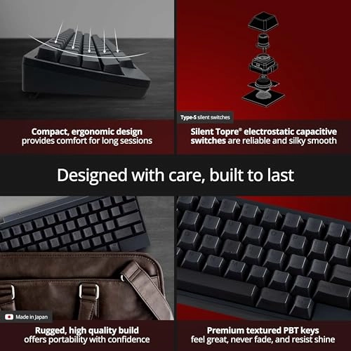 PFU Professional Hybrid Type-S - near-symmetrical Wired/Wireless