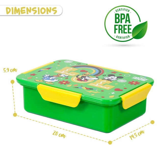 Disney Mickey & Friends Convertible Bento Lunch Box - 850ml